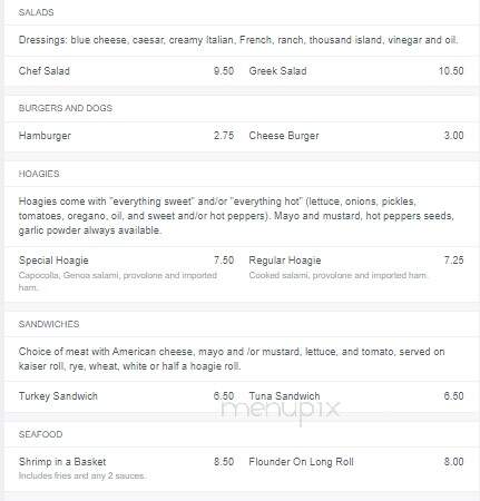 Valentino Cafe - Minneapolis, MN menu_pic