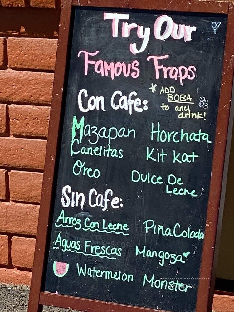 Mendoza's Coffee - Sun Valley, NV menu_pic