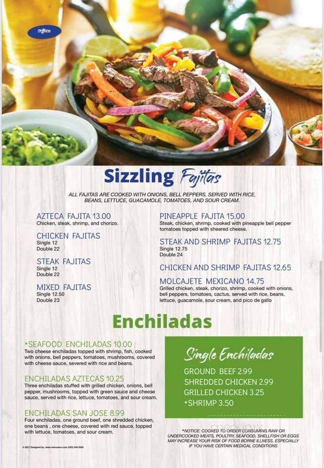 Referees Sports Bar and Grill - Dayton, TN menu_pic