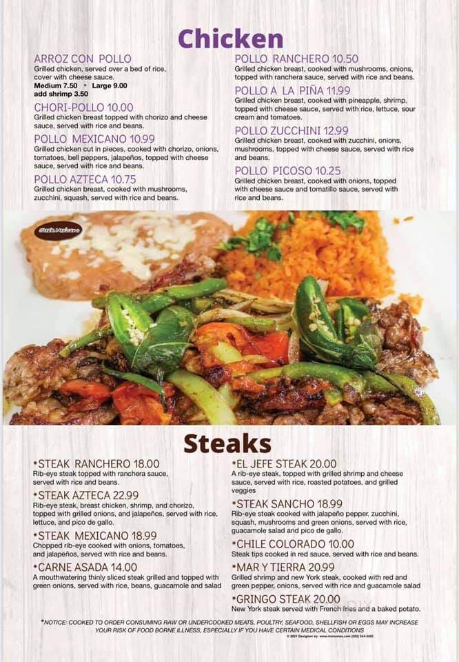 Referees Sports Bar and Grill - Dayton, TN menu_pic