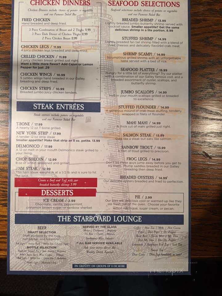 Galley - Decatur, IN menu_pic