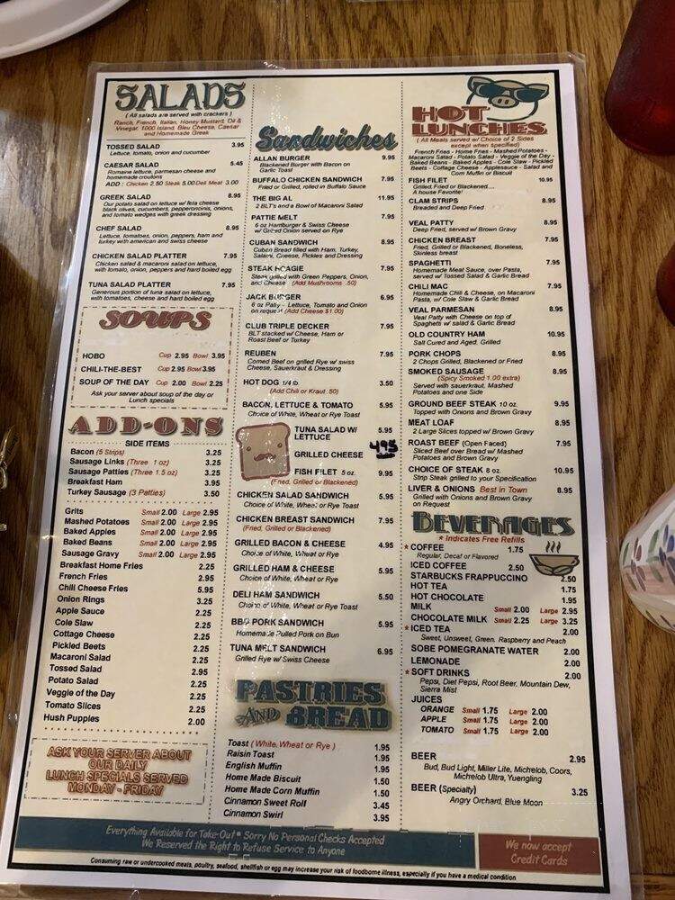 Skyway Jack's II - St Petersburg, FL menu_pic