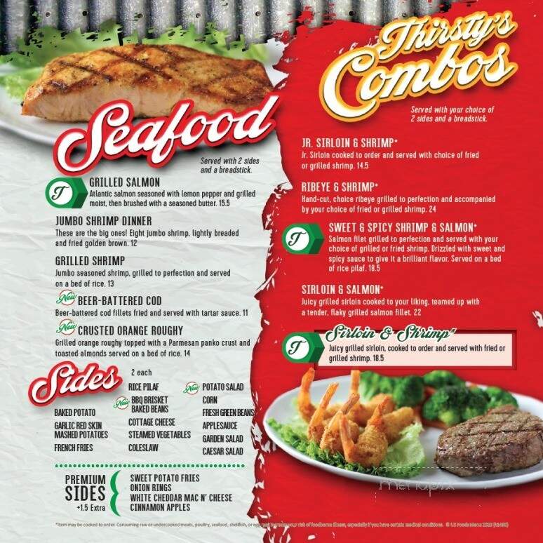 Thirstys Brew Pub & Grill - Hays, KS menu_pic