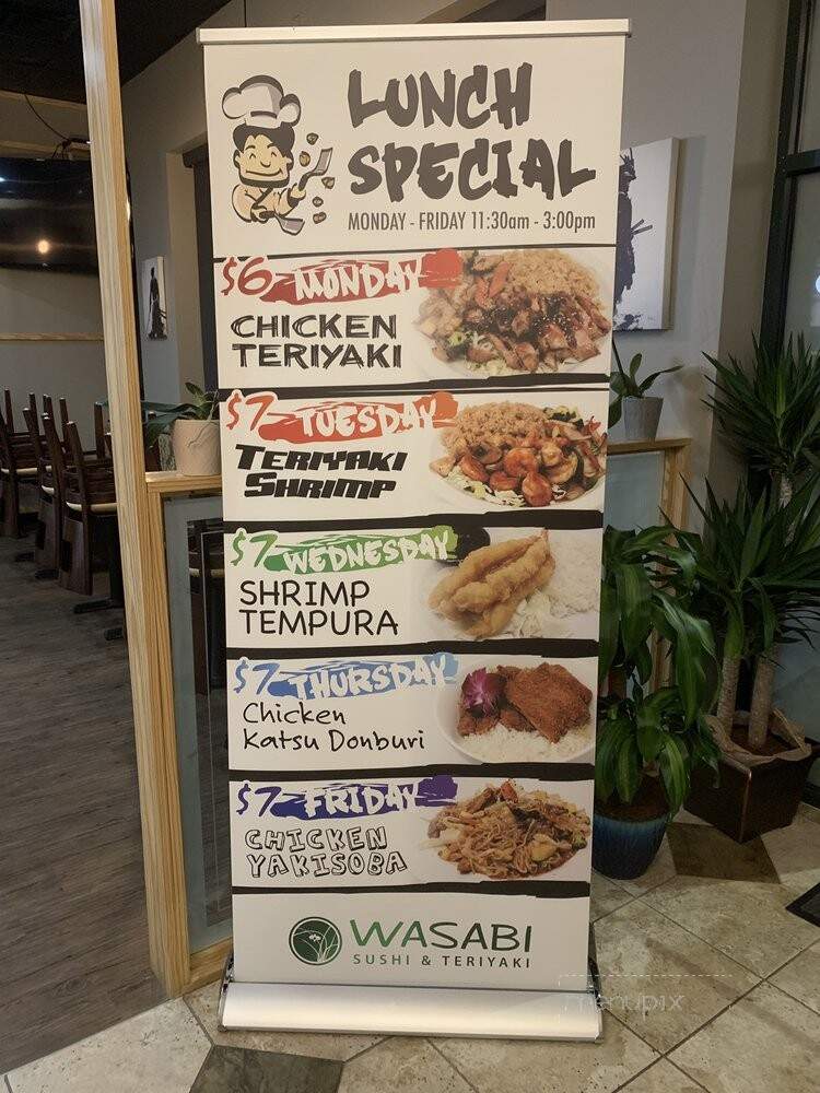 Wasabi Sushi And Teriyaki - Greensboro, NC menu_pic