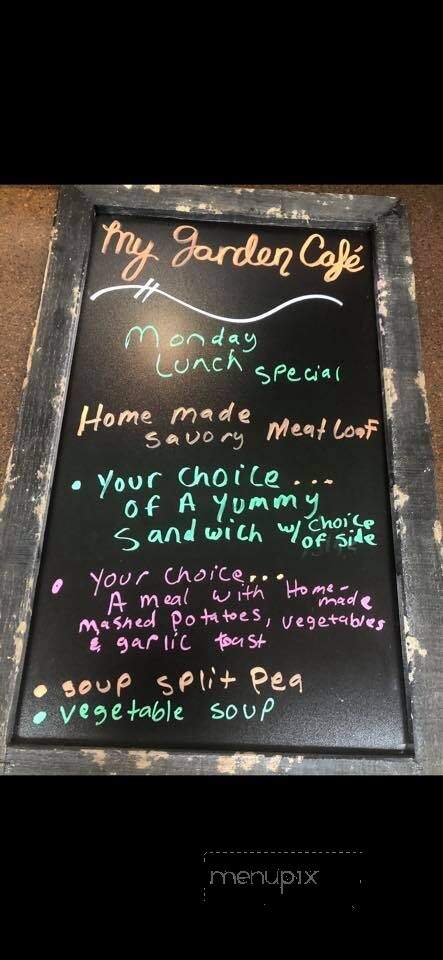 My Garden Cafe - Turlock, CA menu_pic