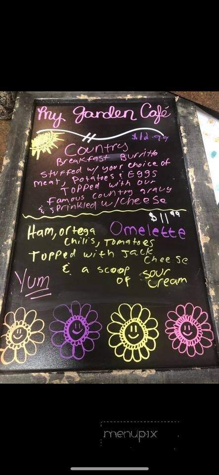 My Garden Cafe - Turlock, CA menu_pic