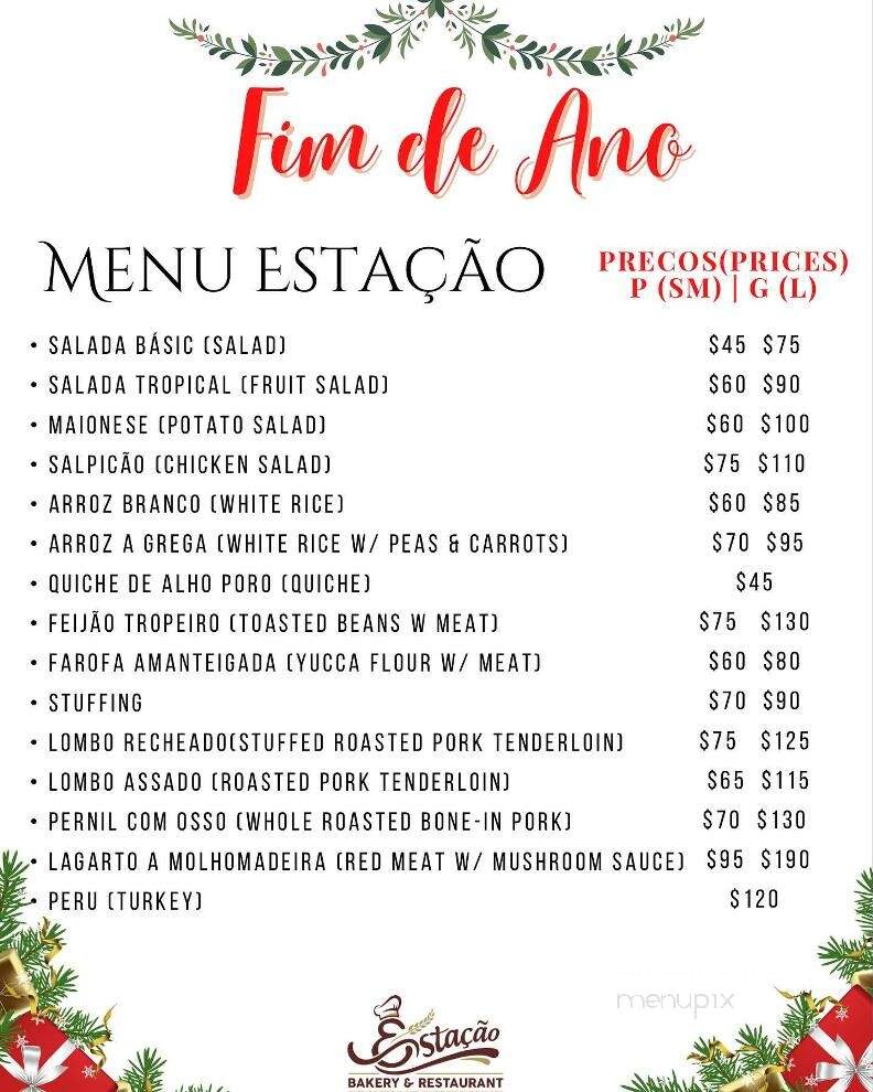 Estacao Do Pao Bakery & Resturant - Boca Raton, FL menu_pic