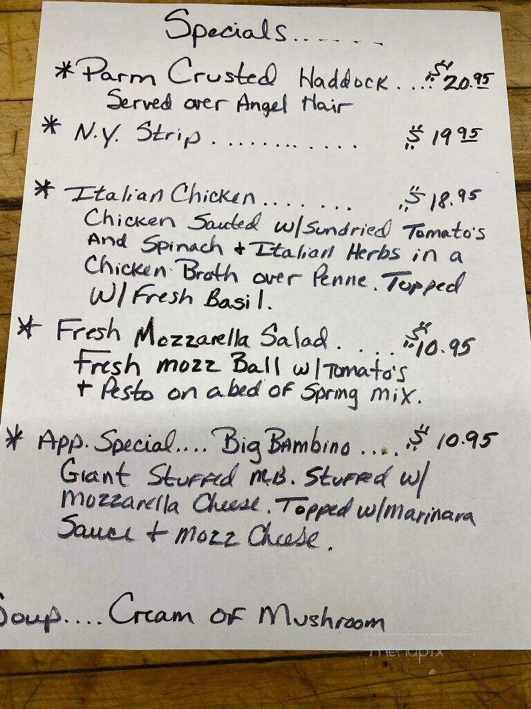 19th Hole Cafe - Rotterdam, NY menu_pic