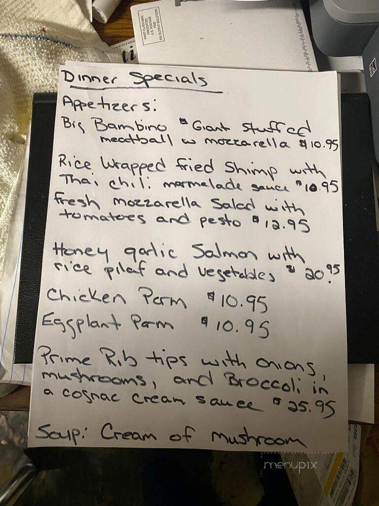19th Hole Cafe - Rotterdam, NY menu_pic
