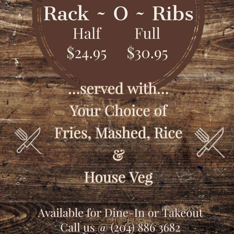 Fry-Day's Countryside Restaurant & Lounge - Teulon, MB menu_pic