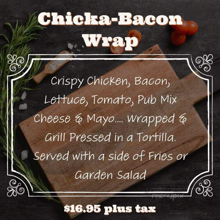 Fry-Day's Countryside Restaurant & Lounge - Teulon, MB menu_pic