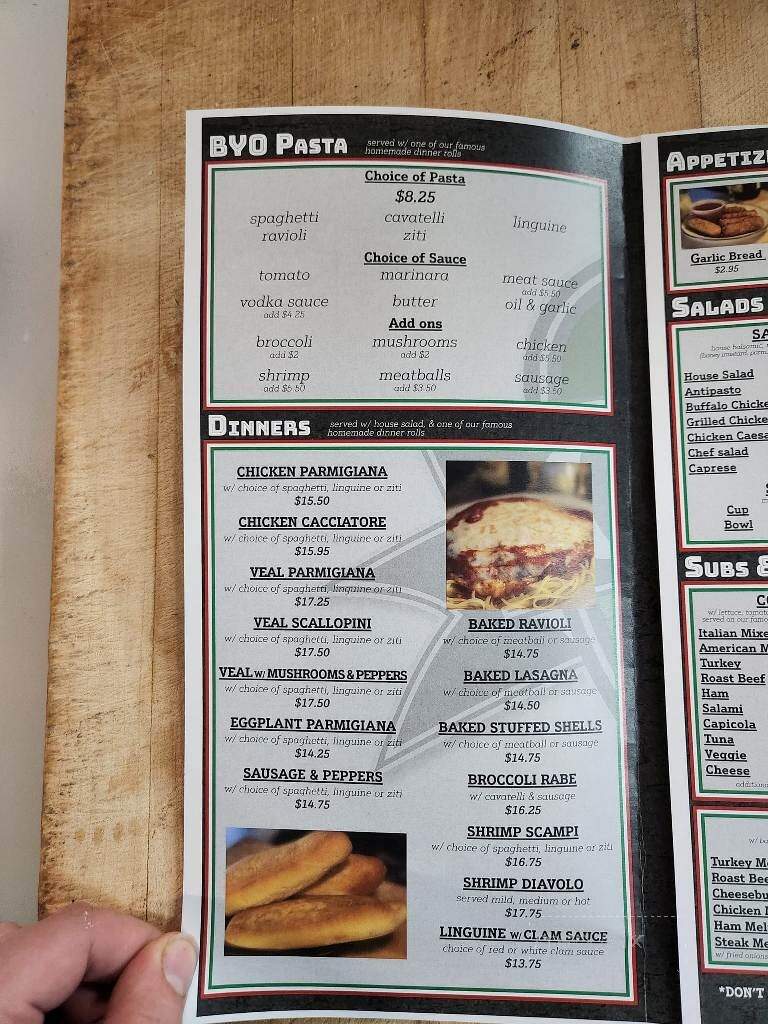 Carm's Restaurant - Scotia, NY menu_pic
