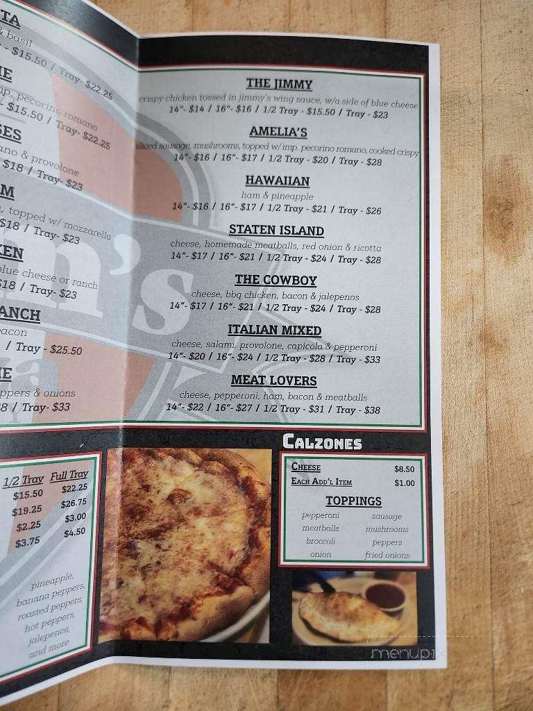 Carm's Restaurant - Scotia, NY menu_pic