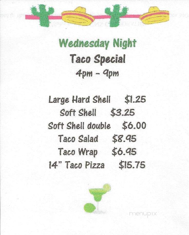 Wilkins Bone Lake Bar & Resort - Luck, WI menu_pic