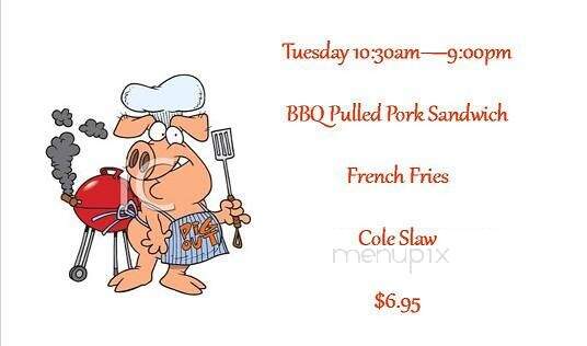 Wilkins Bone Lake Bar & Resort - Luck, WI menu_pic