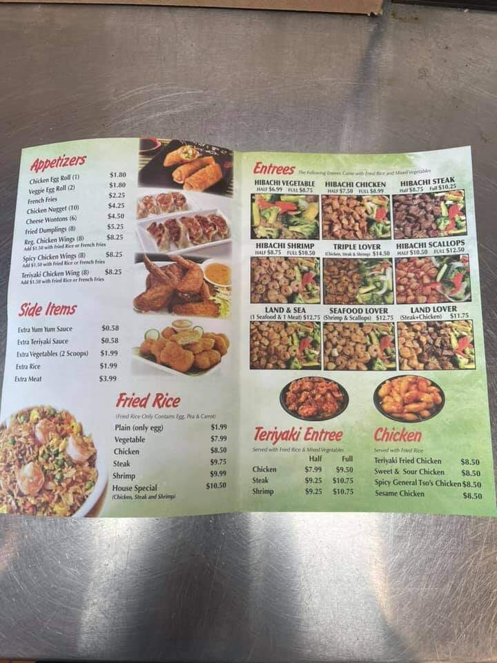 Habachi Express - Cumming, GA menu_pic