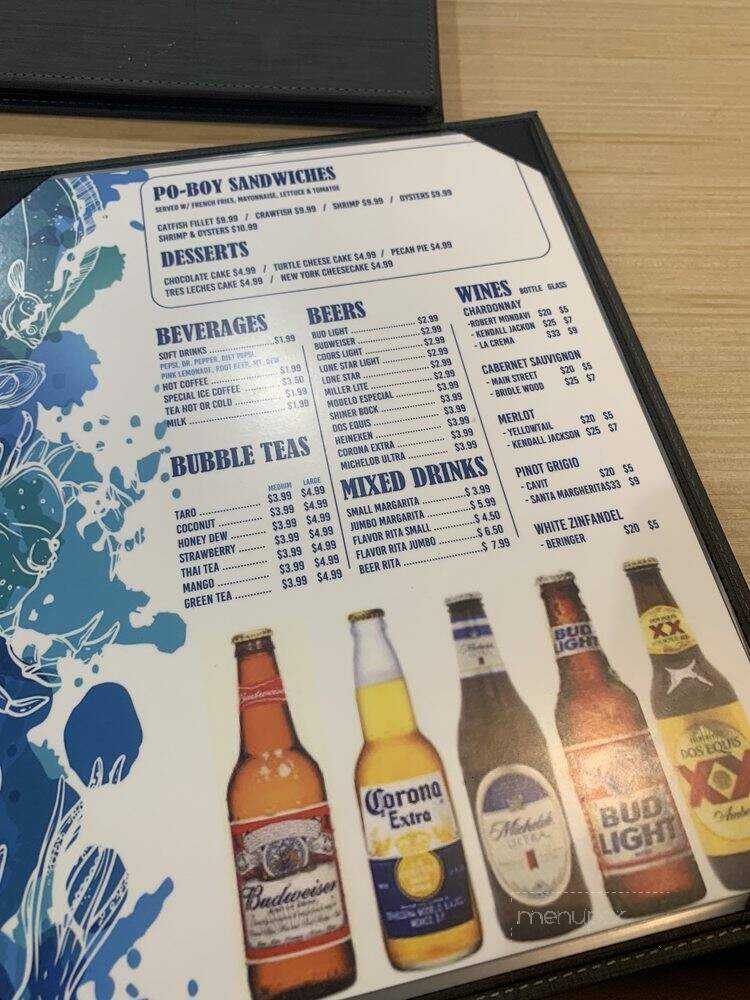 River Hills Seafood & Steak Restaurant - Sealy, TX menu_pic