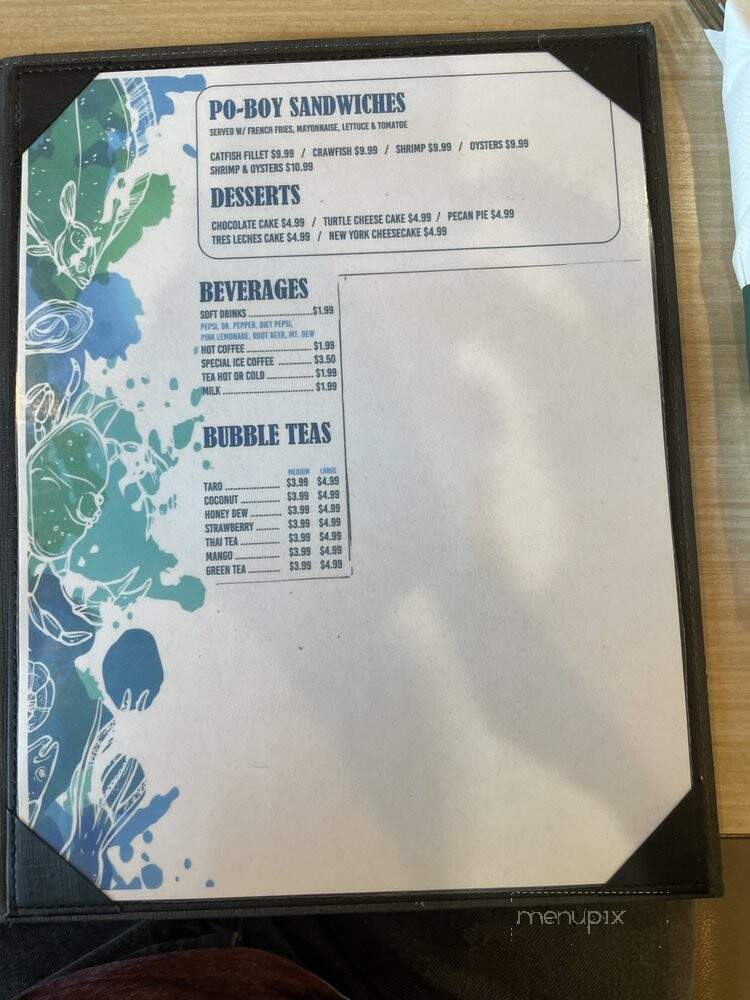 River Hills Seafood & Steak Restaurant - Sealy, TX menu_pic
