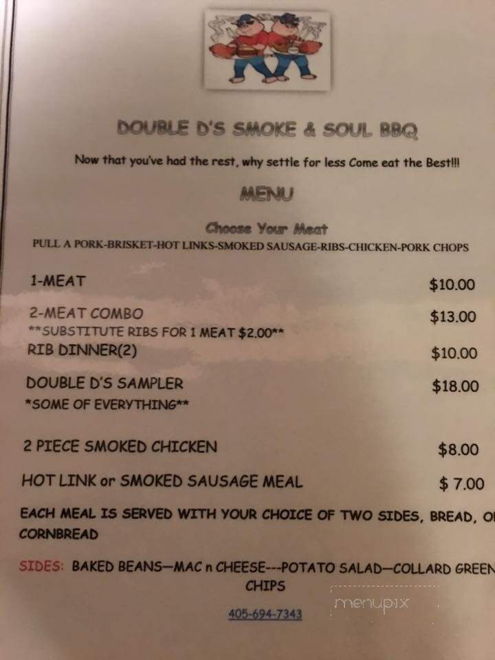 Double D's Smoke and Soul BBQ Mobile Food Truck - Oklahoma City, OK