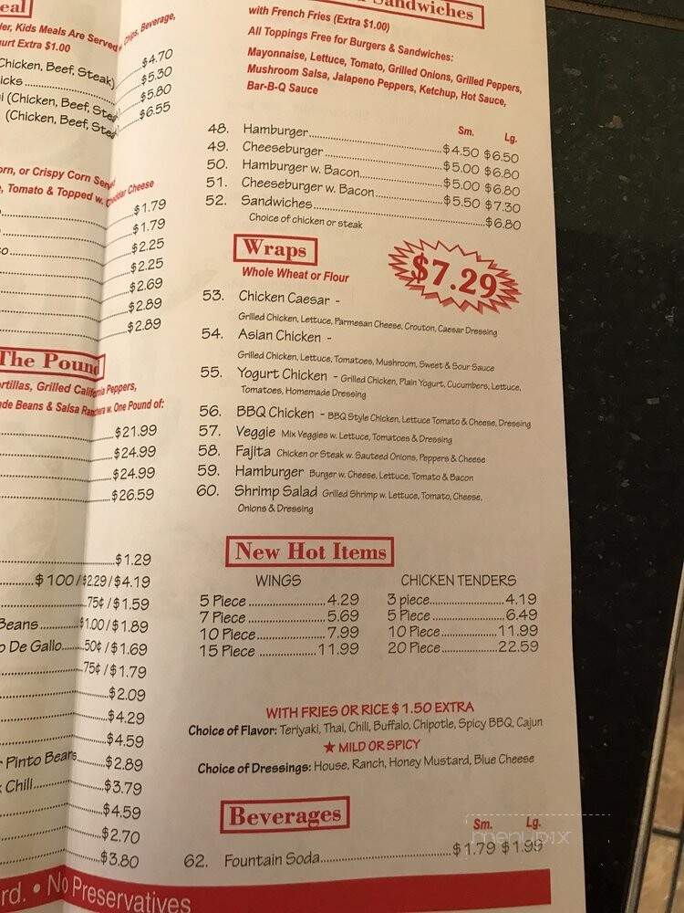 Burrito Monster - Valley Stream, NY menu_pic