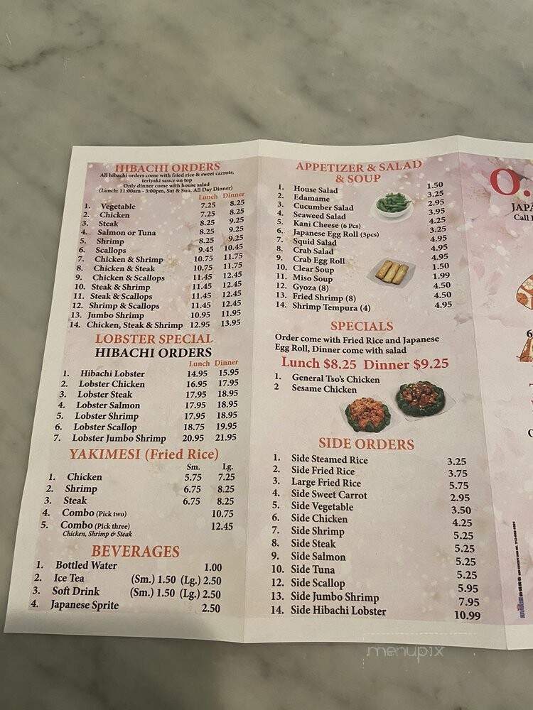 OEC Japanese Express - Ridgeland, MS