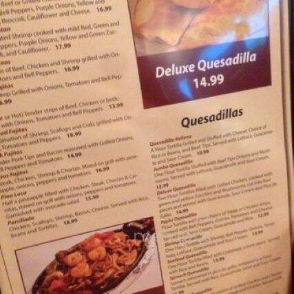 Tito's Mexican Grill - Pittsfield, MA menu_pic