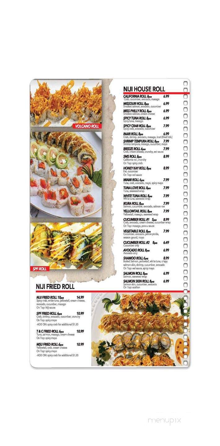 Niji Sushi Bar & Grill - Springfield, MO