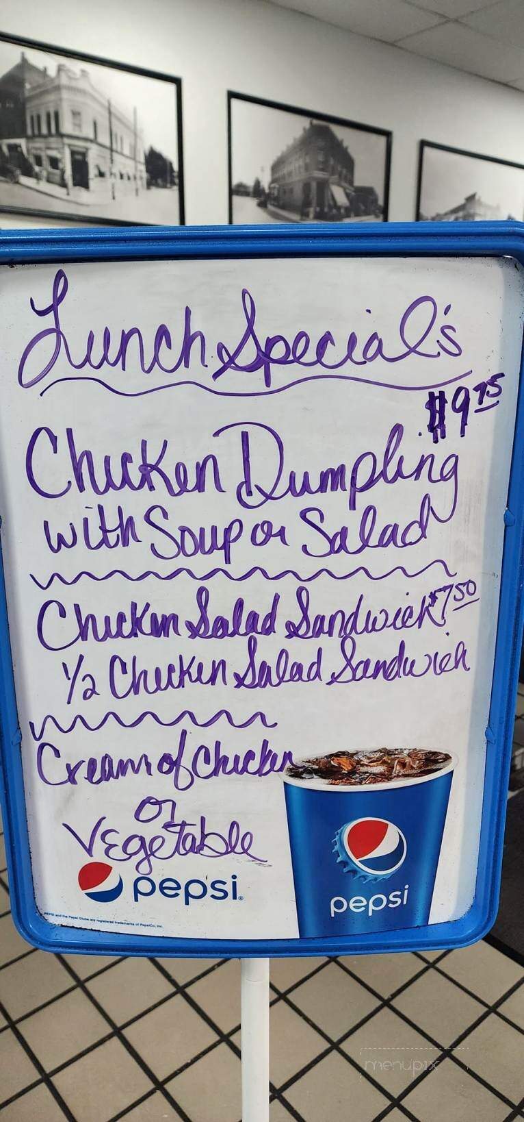 Plaza Inn Restaurant - Ontario, OR menu_pic