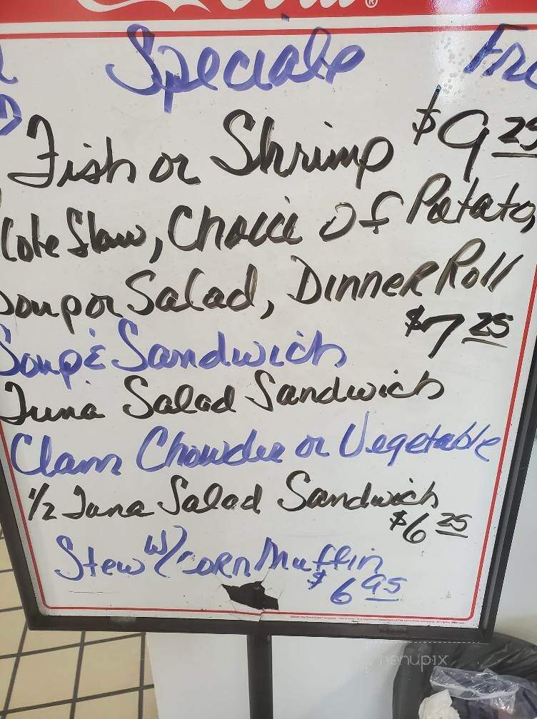 Plaza Inn Restaurant - Ontario, OR menu_pic