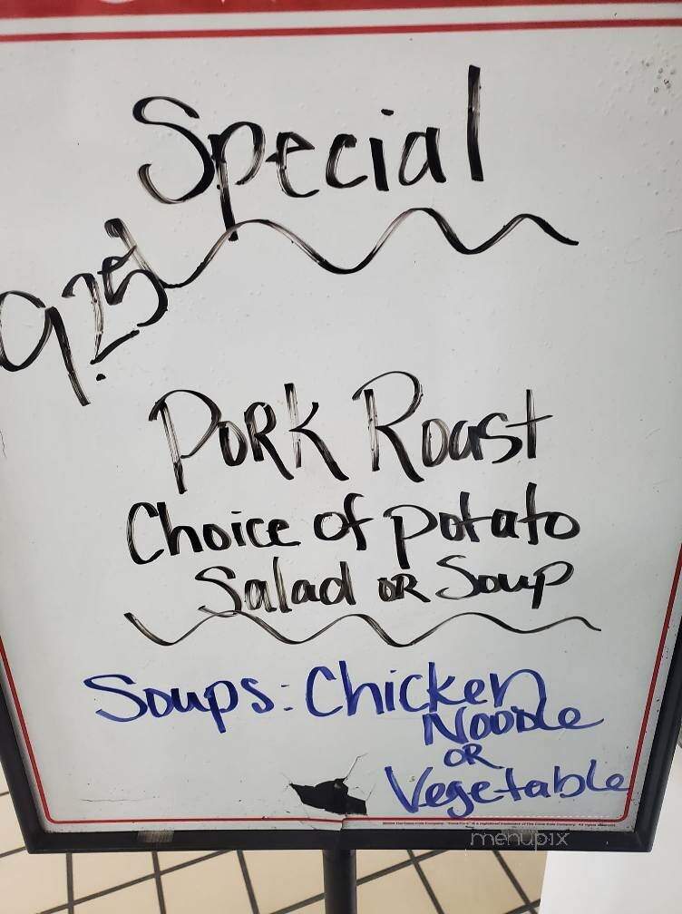 Plaza Inn Restaurant - Ontario, OR menu_pic