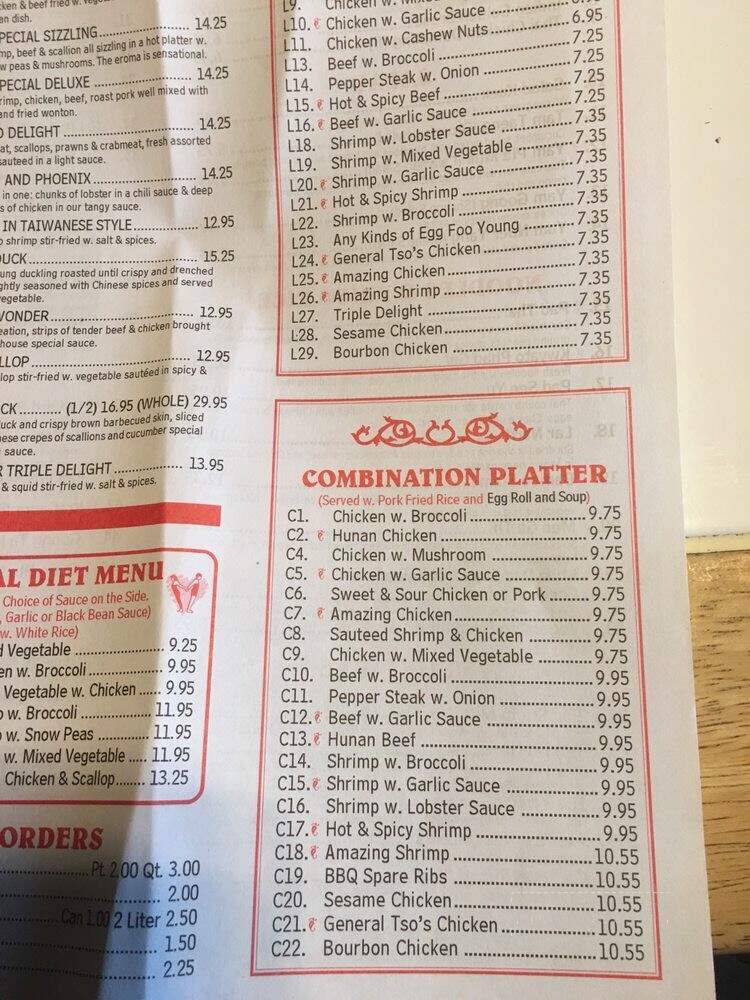 Place One Restaurant - Bensalem, PA menu_pic