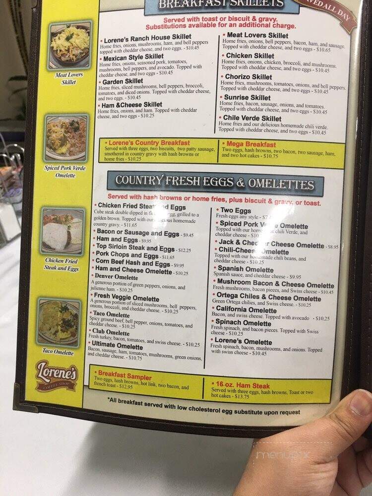 Lorene's Downtown - Bakersfield, CA menu_pic