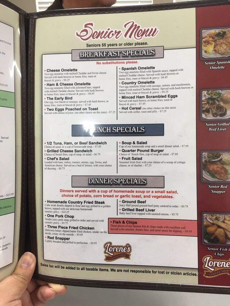 Lorene's Downtown - Bakersfield, CA menu_pic