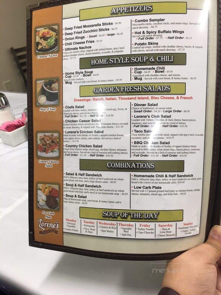 Lorene's Downtown - Bakersfield, CA menu_pic