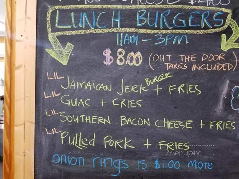 Barn Belly Burgers - Aragon, GA menu_pic