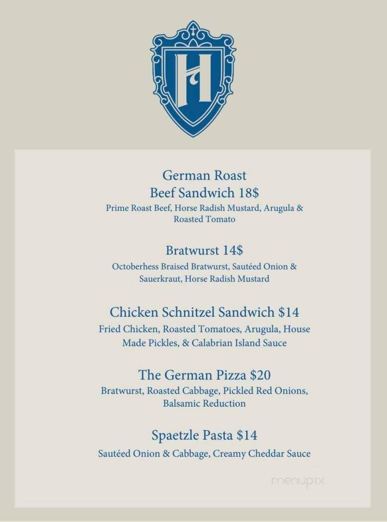 Mike Hess Brewing - Alpine, CA menu_pic
