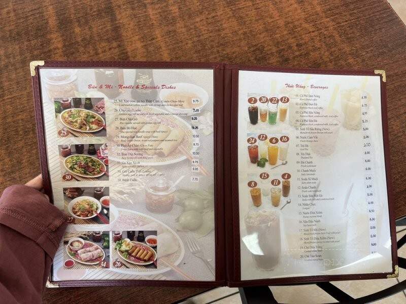 Pho 99 - Fresno, CA menu_pic