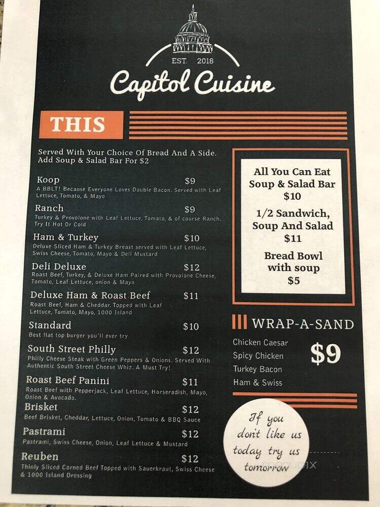 Capitol Cuisine - Cheyenne, WY