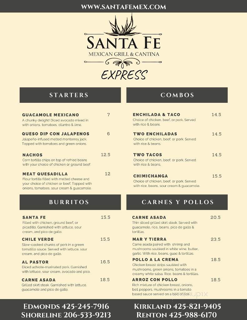 Santa Fe Mexican Grill & Cantina - Edmonds, WA