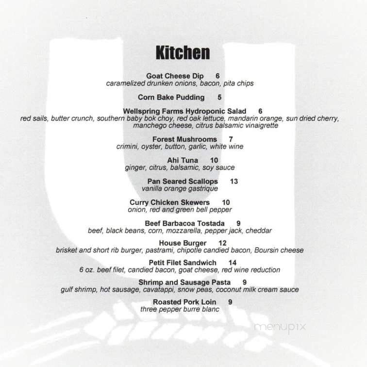 Unity Brewing - Latrobe, PA menu_pic