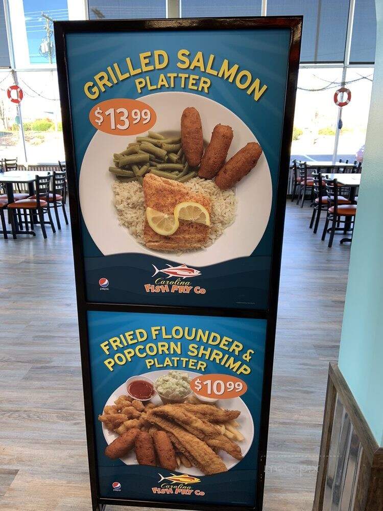 Carolina Fish Fry - Greensboro, NC menu_pic