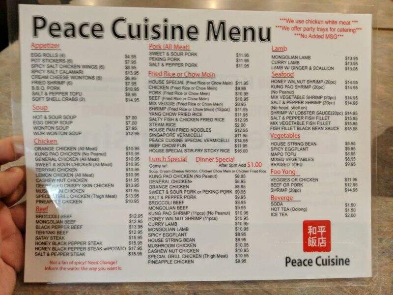 Peace Cuisine - West Sacramento, CA