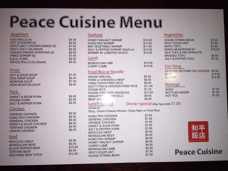 Peace Cuisine - West Sacramento, CA