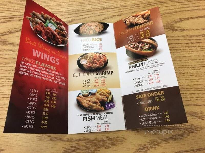 BTJ Wings - Hephzibah, GA menu_pic