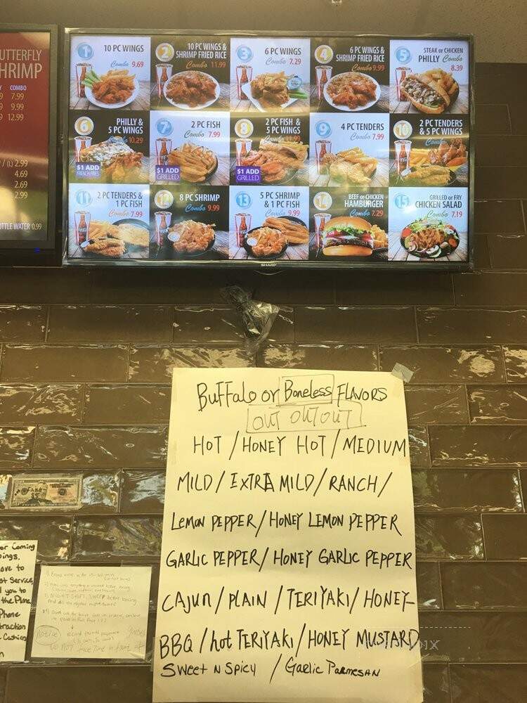 BTJ Wings - Hephzibah, GA menu_pic