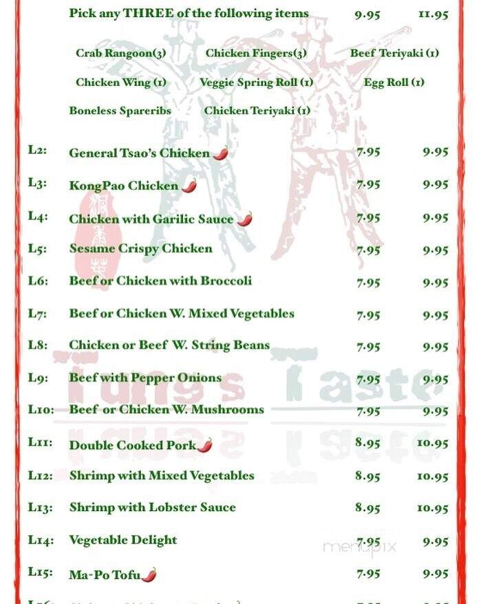 Tung's Taste - Middleton, MA