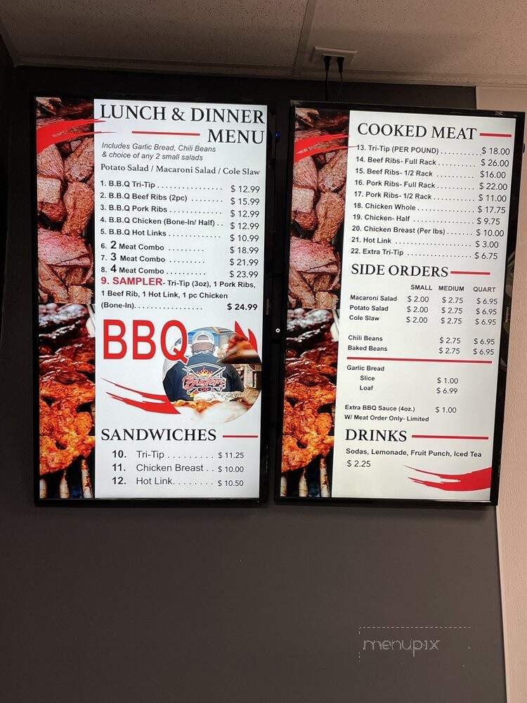 Buster's BBQ & Grill - Ventura, CA menu_pic
