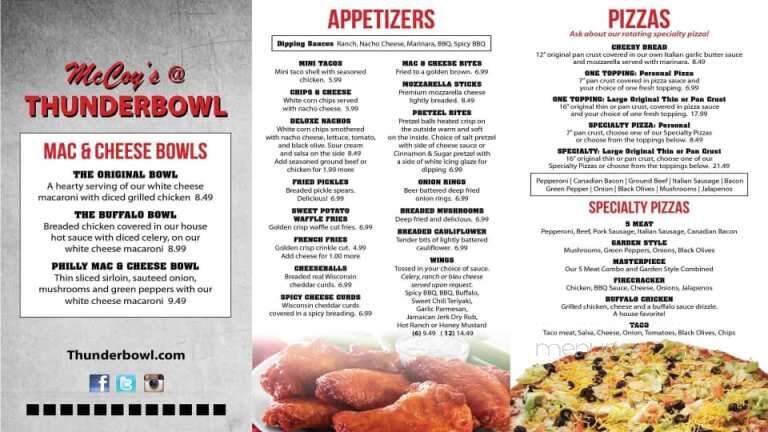 McCoy's - Council Bluffs, IA menu_pic
