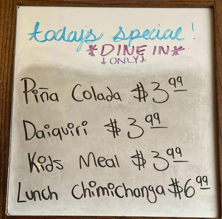 El Portal Mexican Restaurant - Shenandoah, IA menu_pic