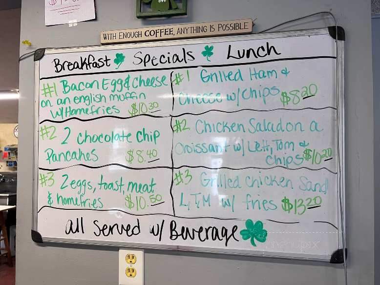 Mug'n Muffin - Monson, MA menu_pic